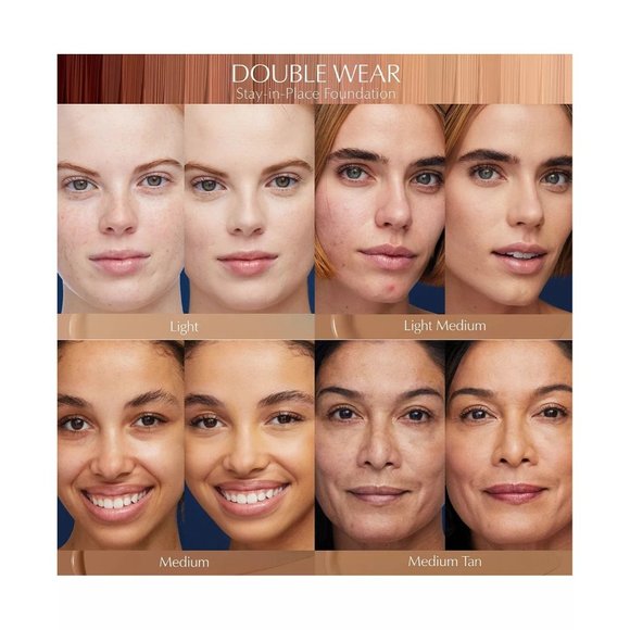 NIB Estée Lauder Double Wear Stay-in-Place Liquid Foundation #3W2 Cashew - 1 oz. - Picture 8 of 9